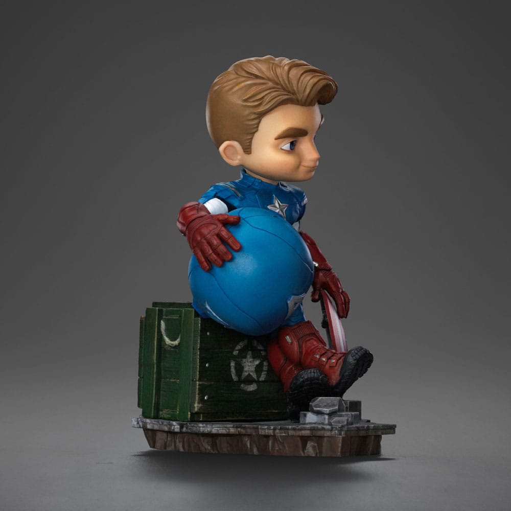 Avengers Infinity Saga Mini Co. PVC Figur Captain America 14 cm   - Versand: 5-7 Tage nach Bestellung