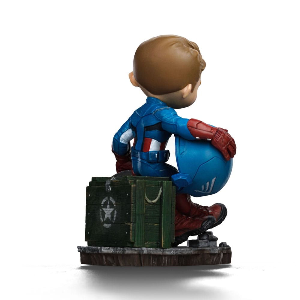 Avengers Infinity Saga Mini Co. PVC Figur Captain America 14 cm   - Versand: 5-7 Tage nach Bestellung