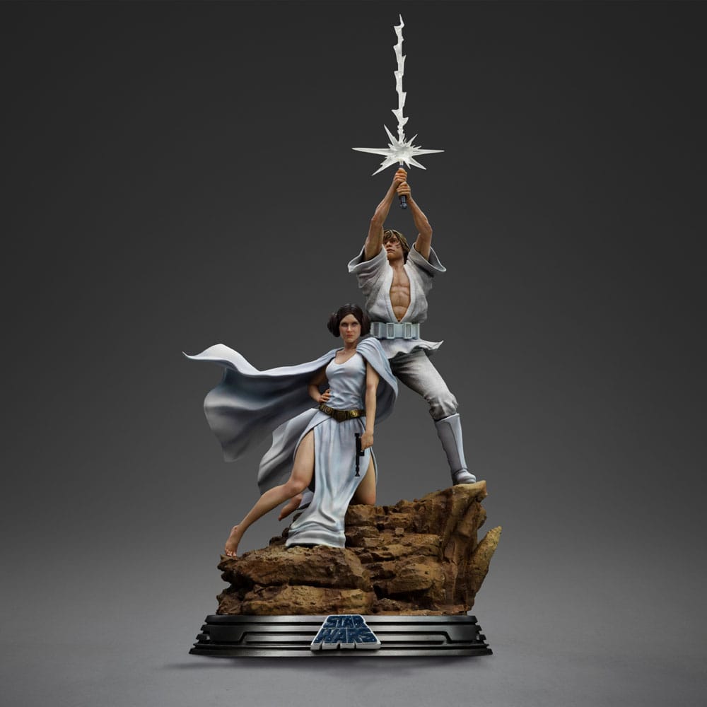 Star Wars Deluxe Art Scale Statue 1/10 Luke and Leia 41 cm - Preorder - ETA: Ende 11.2025