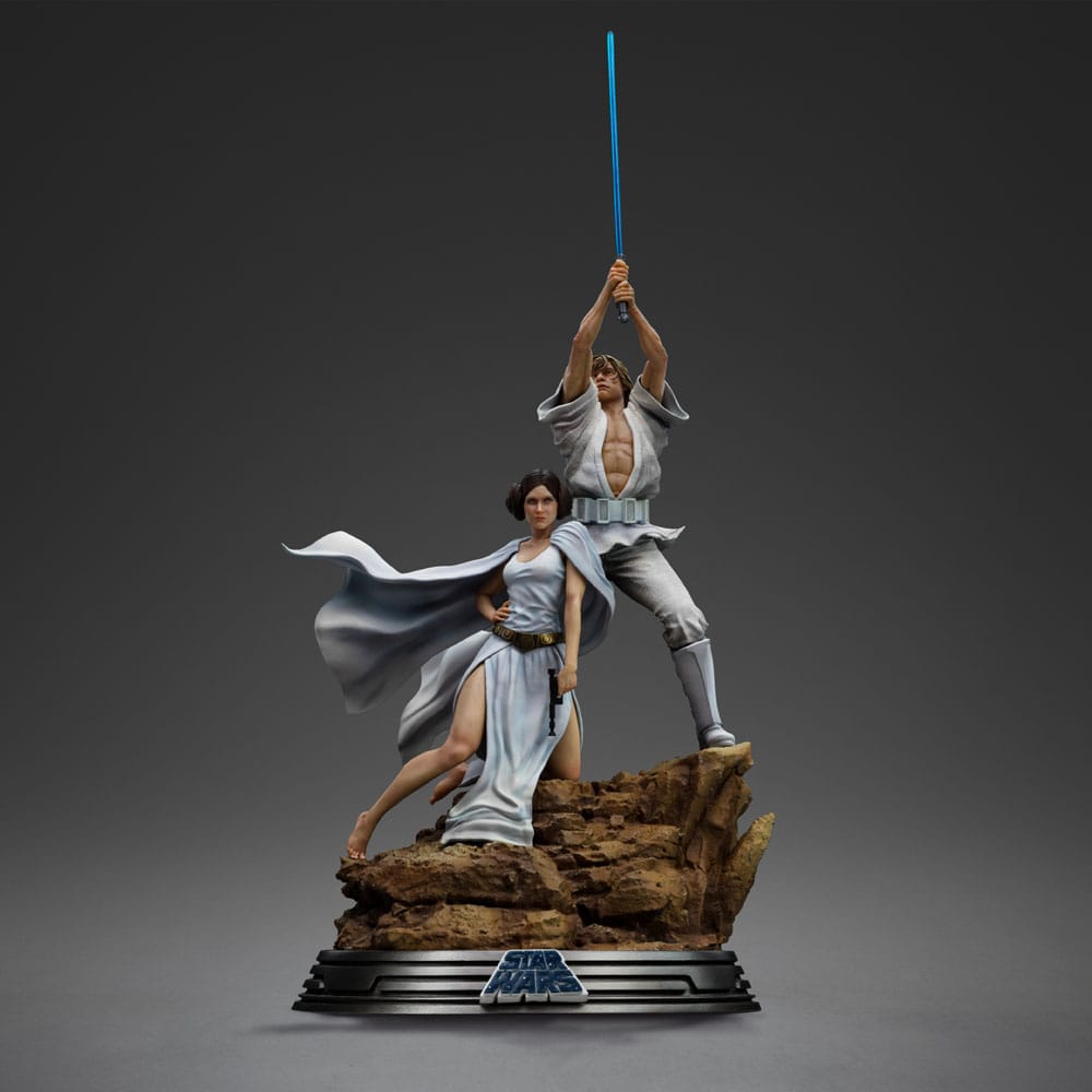 Star Wars Deluxe Art Scale Statue 1/10 Luke and Leia 41 cm - Preorder - ETA: Ende 11.2025