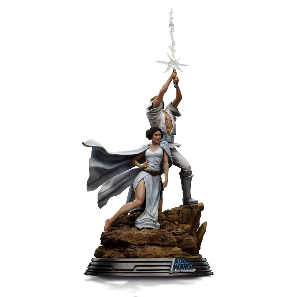 Star Wars Deluxe Art Scale Statue 1/10 Luke and Leia 41 cm - Preorder - ETA: Ende 11.2025