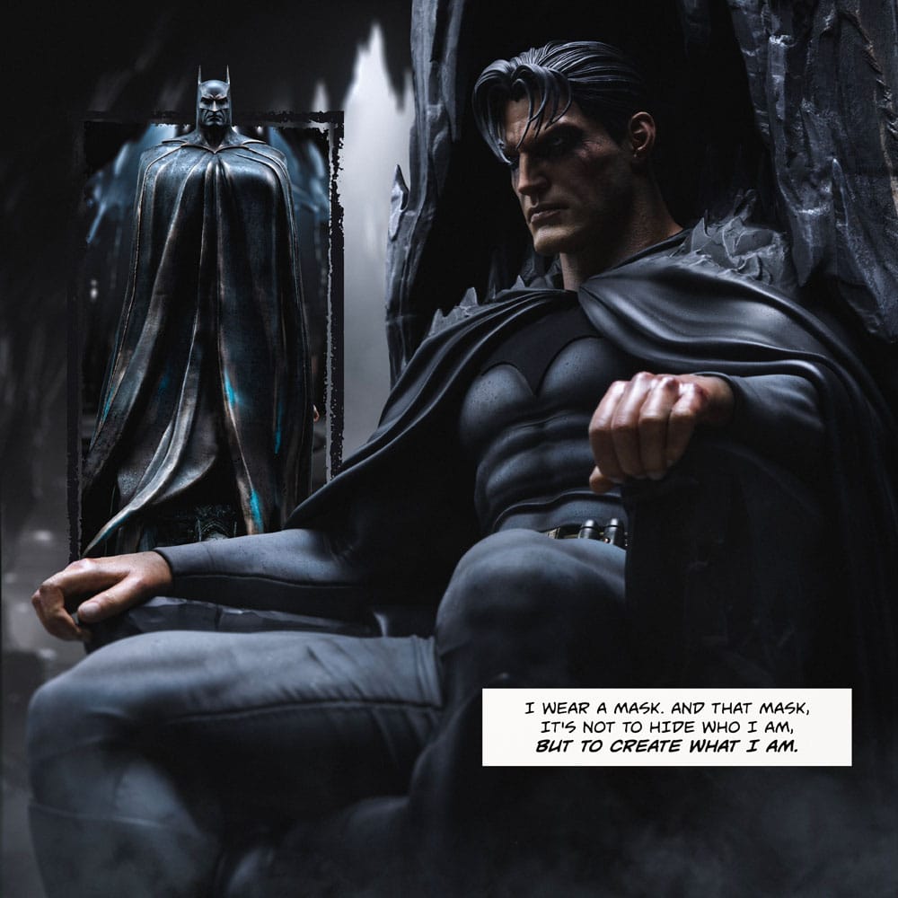 DC Comics Legacy Replica Statue 1/4 Batman and Bruce Wayne 79 cm    - Preorder - ETA: 23.06.2026