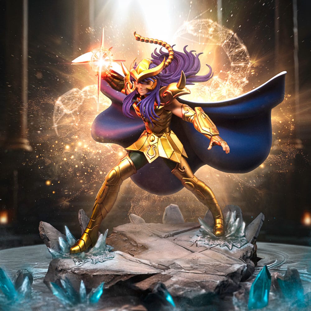 Saint Seiya Art Scale Statue 1/10 Scorpio Milo 24 cm                - Versand: 7 Tage nach Bestellung