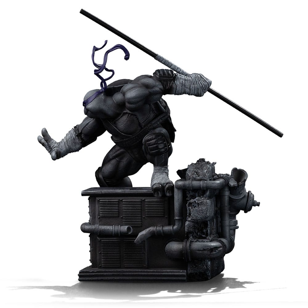 Teenage Mutant Ninja Turtles Art Scale Statue 1/10 Donatello Black and White Variant 26 cm heo exclusive   - Preorder - ETA: 25.12.2025