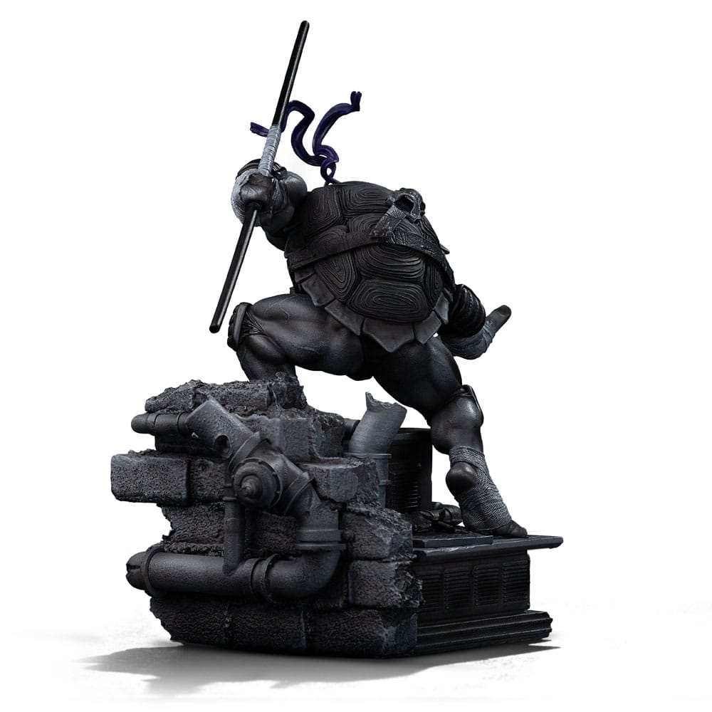 Teenage Mutant Ninja Turtles Art Scale Statue 1/10 Donatello Black and White Variant 26 cm heo exclusive   - Preorder - ETA: 25.12.2025