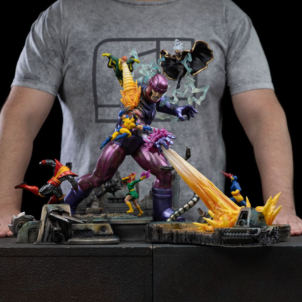 Marvel Demi Art Scale Statue 1/20 X-Men Danger Room Diorama A 42 cm  - Preorder - ETA: 25.11.2025