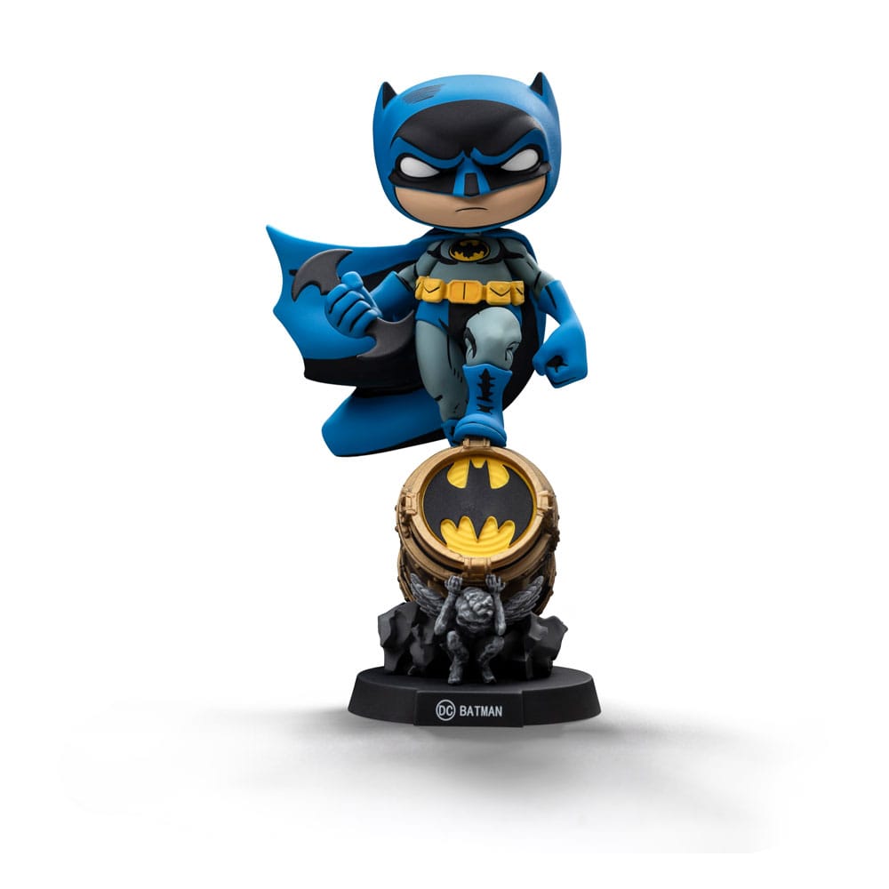 Batman Mini Co. PVC Figur Batman on Bat-Signal (Blue Variant) 19 cm - Preorder - ETA: 30.09.2025