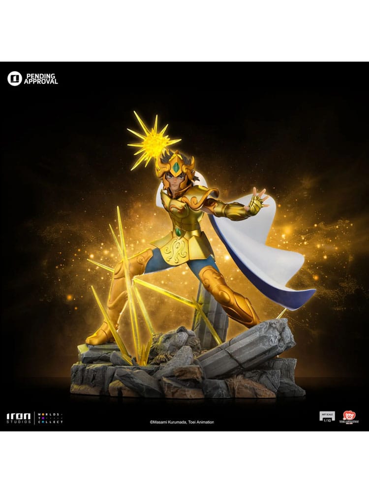 Saint Seiya Art Scale Statue 1/10 Leo Aiolia 24 cm                 - Versand: 7 Tage nach Bestellung
