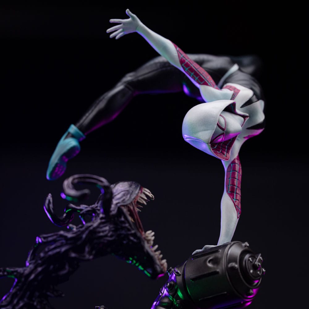 Spider-Man vs Villains Art Scale Statue 1/10 Ghost Spider Diorama  34 cm - Preorder - ETA: 20.12.2025