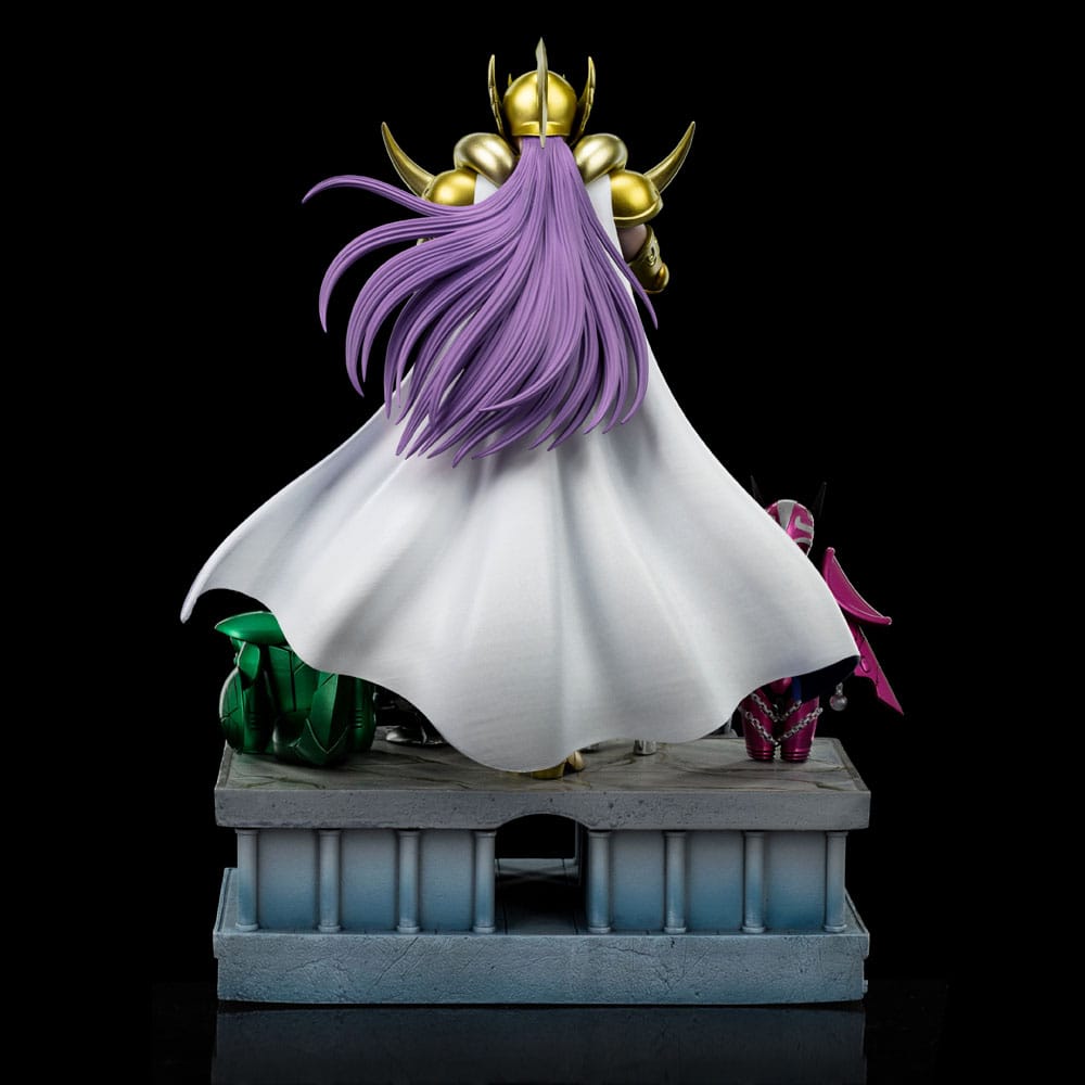 Saint Seiya Art Scale Statue 1/10 Aries Mu Deluxe 27 cm - Versand: 7 Tage nach Bestellung