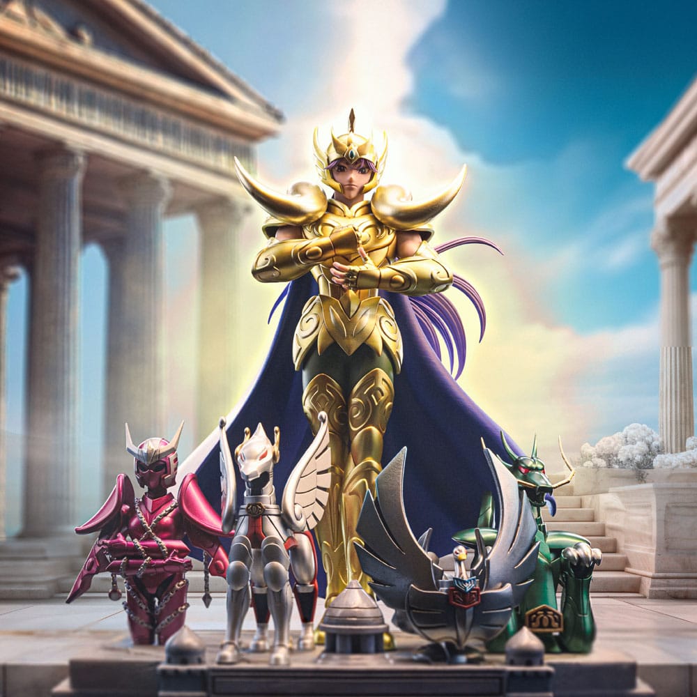 Saint Seiya Art Scale Statue 1/10 Aries Mu Deluxe 27 cm - Versand: 7 Tage nach Bestellung