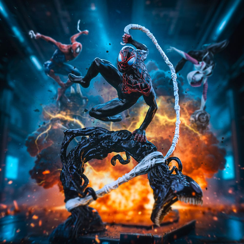 Spider-Man vs. Villains Diorama BDS Art Scale Statue 1/10 Miles Morales 32 cm - Preorder - ETA: 25.02.2026
