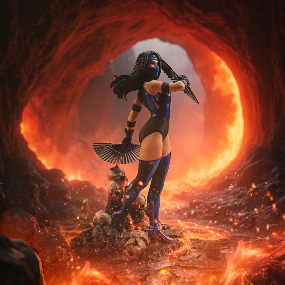 Mortal Kombat Art Scale Statue 1/10 Kitana 22 cm - Versand: 7 Tage nach Bestellung