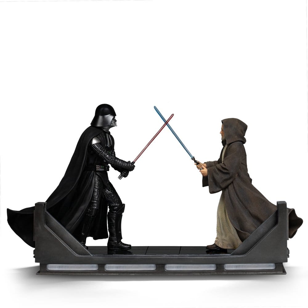 Star Wars Deluxe Art Scale Statue 1/10 Darth Vader Vs Obi-Wan Kenobi (CCXP Exclusive 2025) 24 cm - Versand: 7 Tage nach Bestellung
