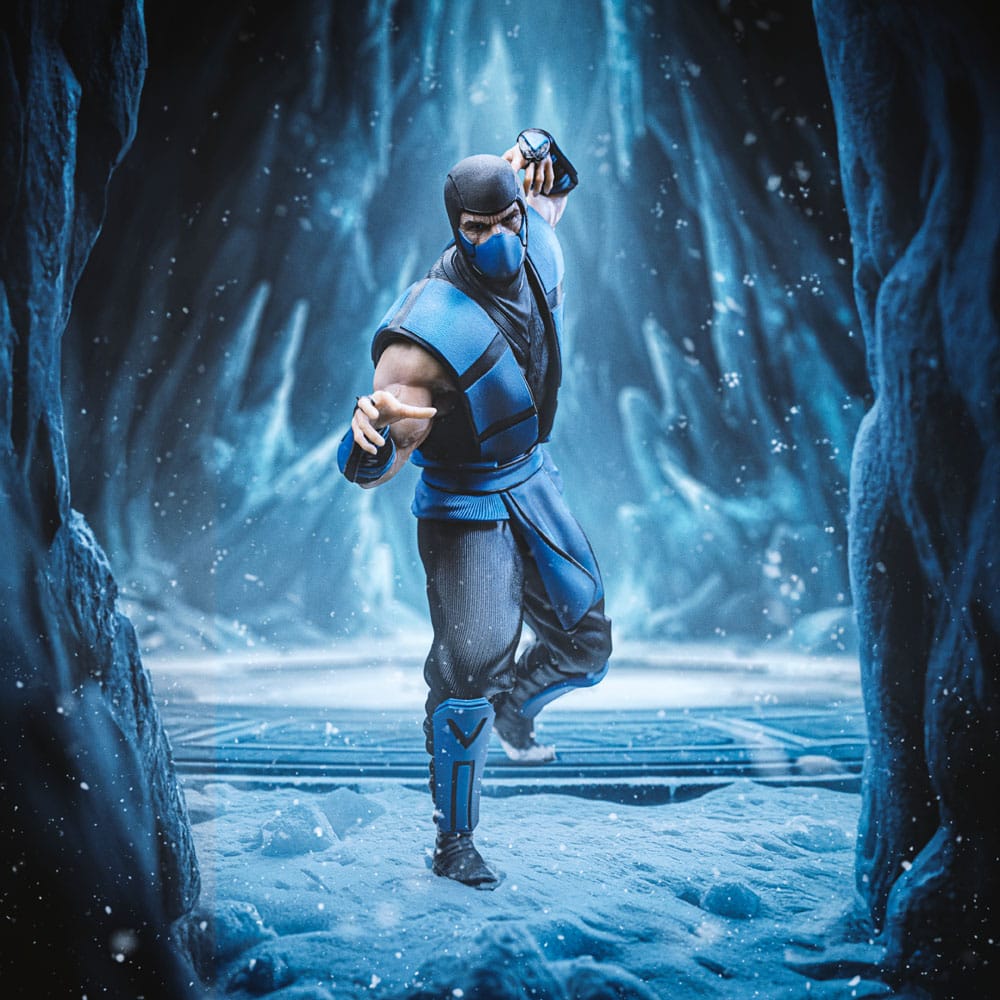Mortal Kombat Art Scale Statue 1/10 Sub-Zero (Ninjas Collection) heo Exclusive 21 cm - Versand: 7 Tage nach Bestellung