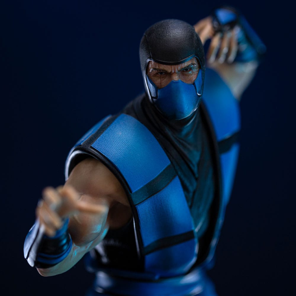 Mortal Kombat Art Scale Statue 1/10 Sub-Zero (Ninjas Collection) heo Exclusive 21 cm - Versand: 7 Tage nach Bestellung