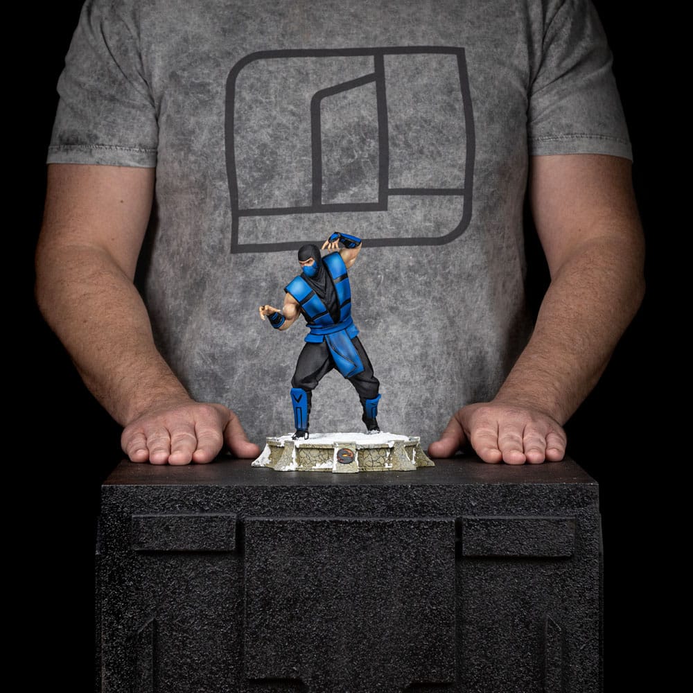 Mortal Kombat Art Scale Statue 1/10 Sub-Zero (Ninjas Collection) heo Exclusive 21 cm - Versand: 7 Tage nach Bestellung