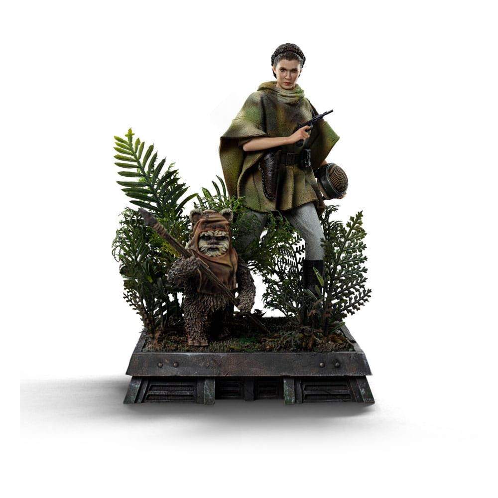 Star Wars Episode VI Art Scale Statue 1/10 Leia and Wicket 21 cm             - Preorder - ETA: 25.08.2026
