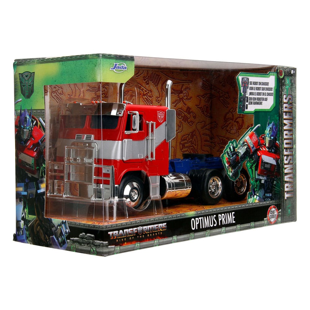 Transformers Diecast Modell 1/24 Big Rig T7 Optimus Prime   - Versand: 5-7 Tage nach Bestellung