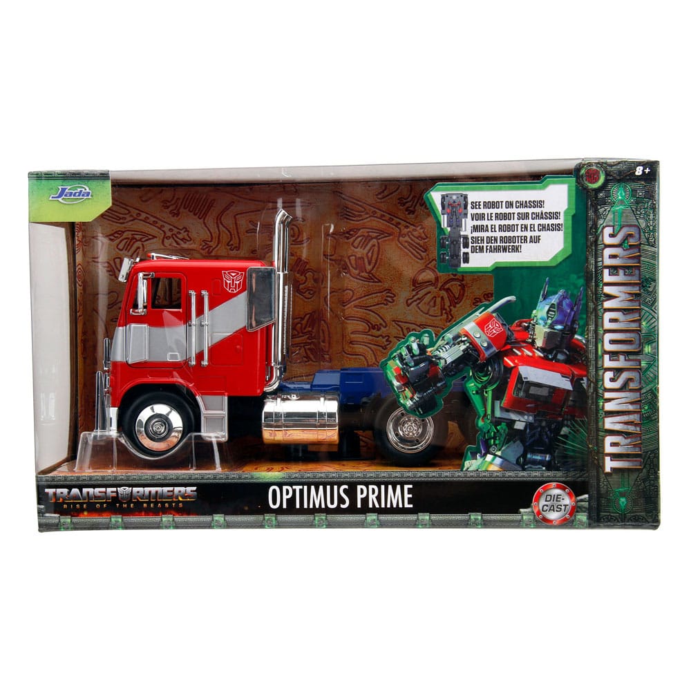 Transformers Diecast Modell 1/24 Big Rig T7 Optimus Prime   - Versand: 5-7 Tage nach Bestellung