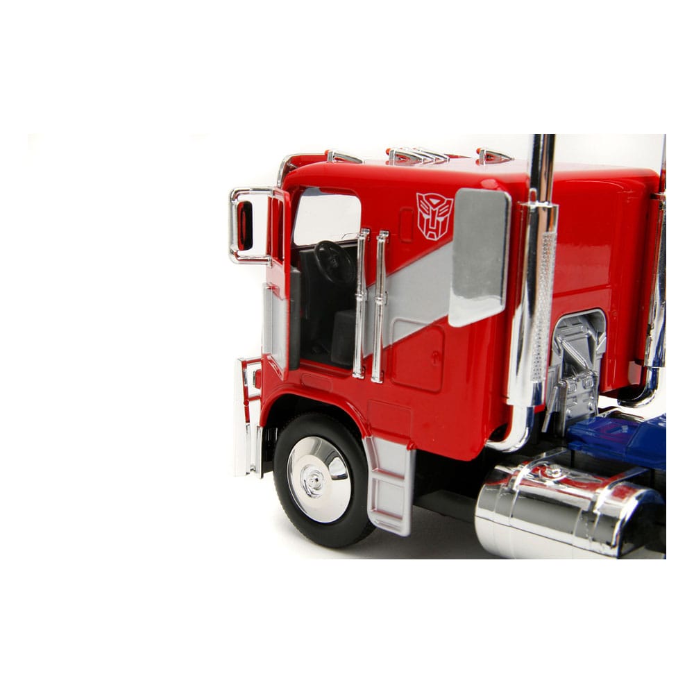 Transformers Diecast Modell 1/24 Big Rig T7 Optimus Prime   - Versand: 5-7 Tage nach Bestellung