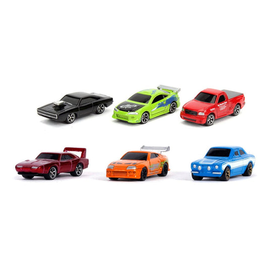 Fast & Furious Nano Hollywood Cars Diecast Miniautos Display (24)   - Versand: 5-7 Tage nach Bestellung