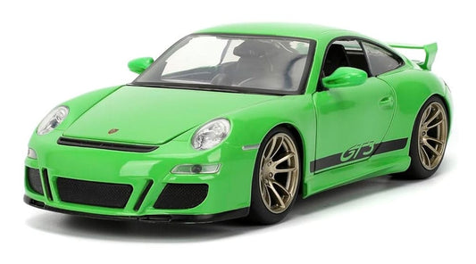 Fast & Furious 10 Diecast Modell 1/24 2007 Porsche 911 GT3 (997) - Versand: 5-7 Tage nach Bestellung