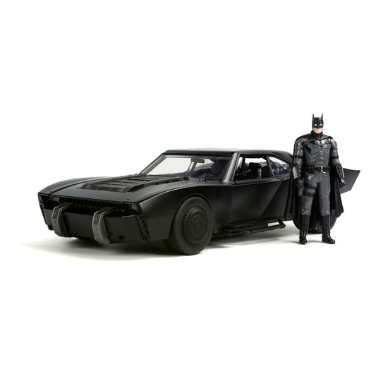 DC Comics Diecast Modell 1/18 Batman Batmobile Try Me 2022 - Versand: 5-7 Tage nach Bestellung