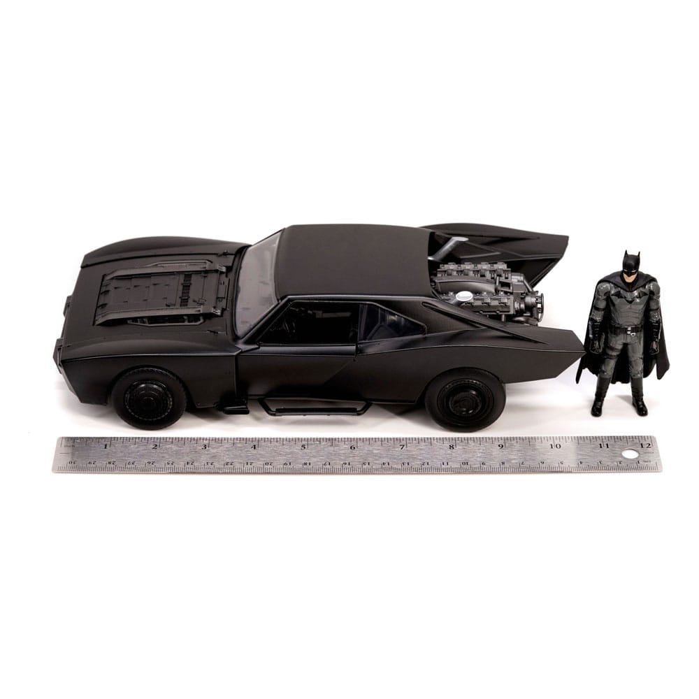 DC Comics Diecast Modell 1/18 Batman Batmobile Try Me 2022 - Versand: 5-7 Tage nach Bestellung