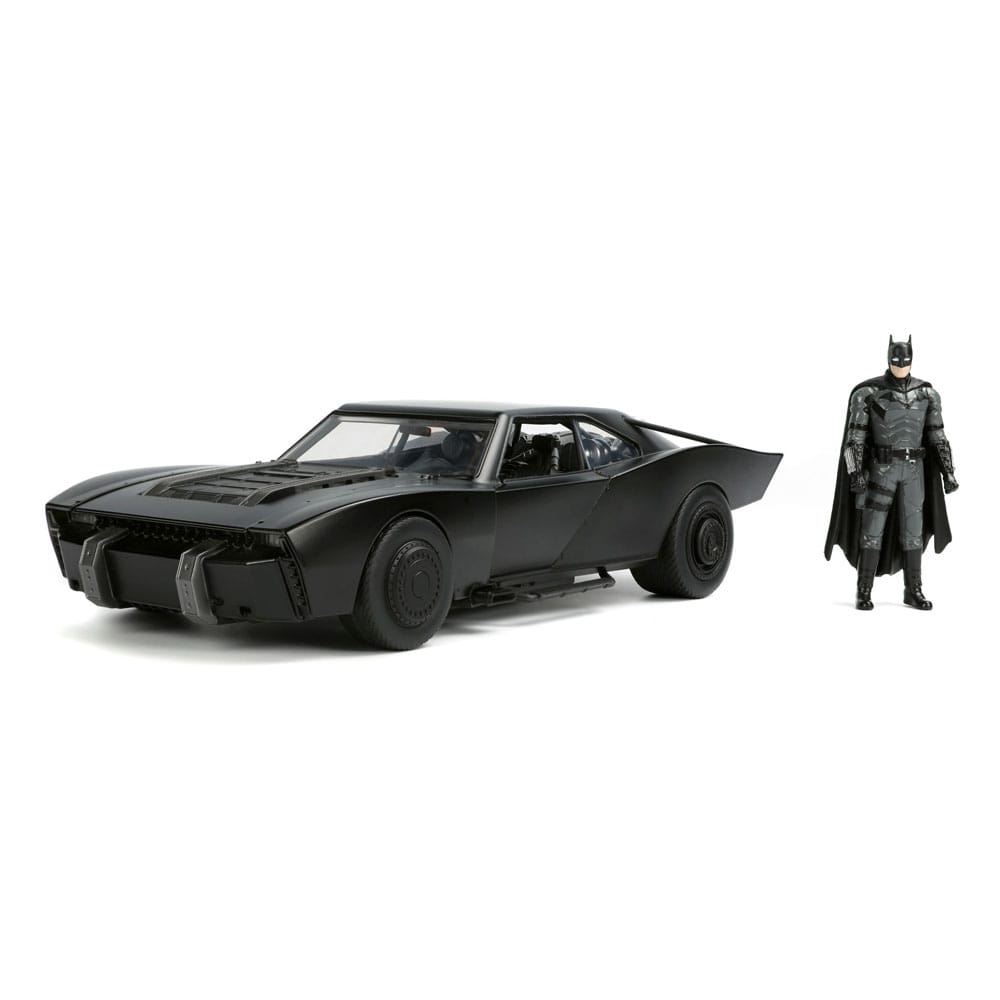 DC Comics Diecast Modell 1/18 Batman Batmobile Try Me 2022 - Versand: 5-7 Tage nach Bestellung