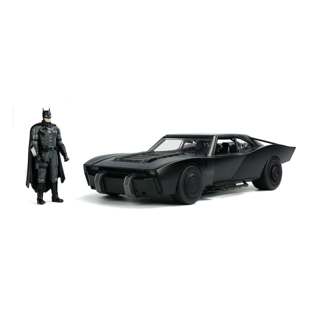 DC Comics Diecast Modell 1/18 Batman Batmobile Try Me 2022 - Versand: 5-7 Tage nach Bestellung