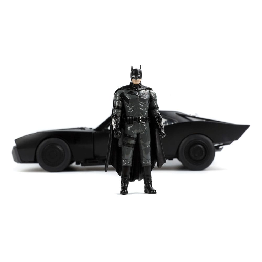 DC Comics Diecast Modell 1/18 Batman Batmobile Try Me 2022 - Versand: 5-7 Tage nach Bestellung
