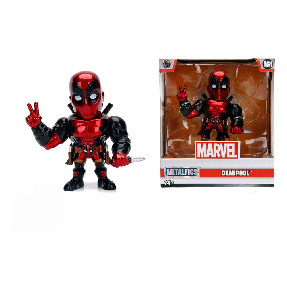 Marvel Diecast Minifigur Deadpool 10 cm  - Versand: 5-7 Tage nach Bestellung