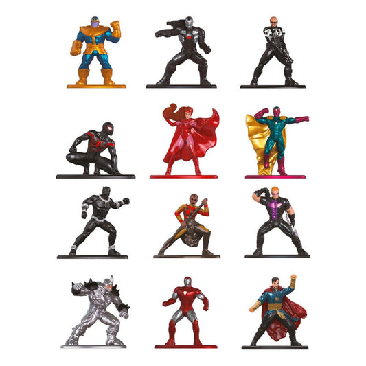 Marvel Nano Metalfigs Diecast Minifiguren Display 4 cm (24)  - Preorder - ETA: 25.12.2025