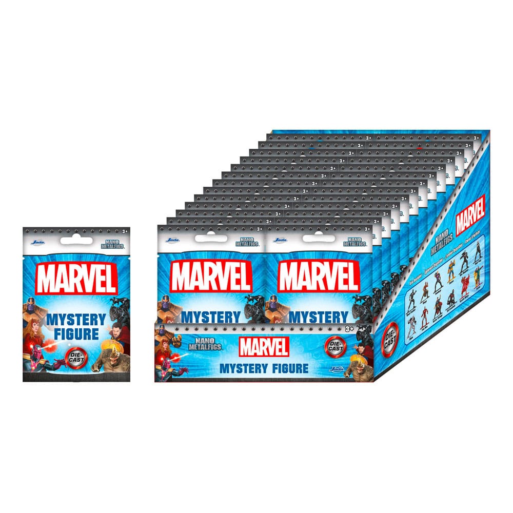 Marvel Nano Metalfigs Diecast Minifiguren Display 4 cm (24)  - Preorder - ETA: 25.12.2025