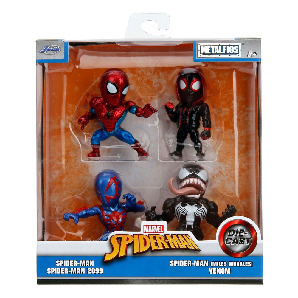 Marvel Comics Nano Metalfigs Diecast Minifiguren 4-er Pack Wave 1 4 cm      - Versand: 5-7 Tage nach Bestellung