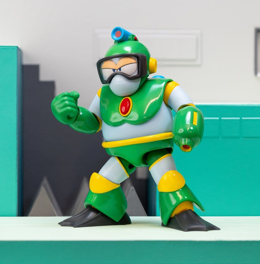 Mega Man Actionfigur Bubble Man 11 cm   - Versand: 7 Tage nach Bestellung