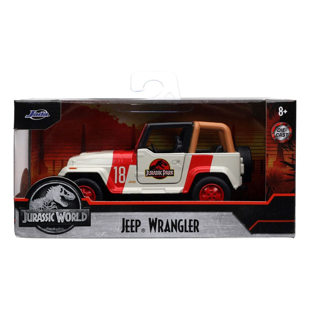 Jurassic World Diecast Modell 1/32 Jeep Wrangler   - Preorder - ETA: 25.09.2025
