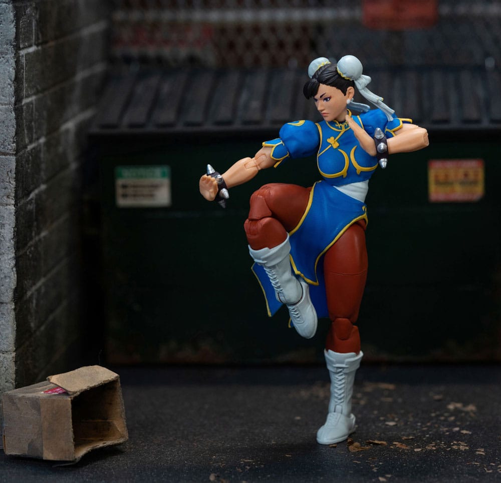 Ultra Street Fighter II: The Final Challengers Actionfigur 1/12 Chun-Li 15 cm   - Versand: 7 Tage nach Bestellung