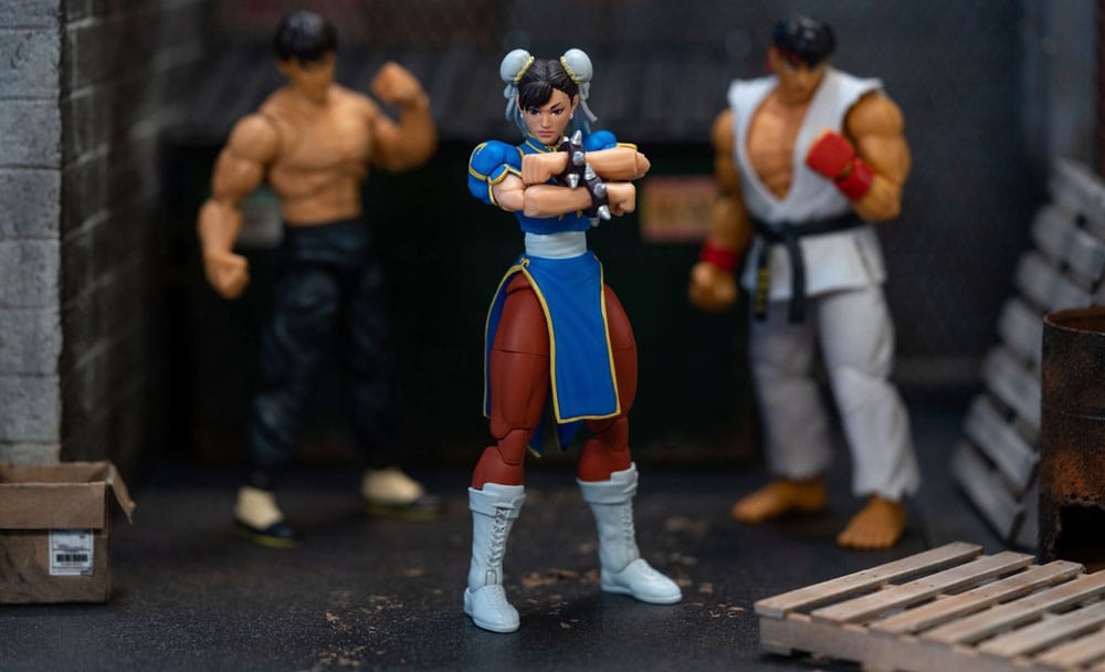 Ultra Street Fighter II: The Final Challengers Actionfigur 1/12 Chun-Li 15 cm   - Versand: 7 Tage nach Bestellung