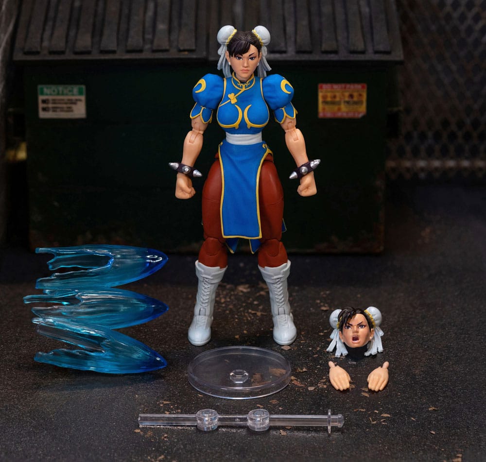 Ultra Street Fighter II: The Final Challengers Actionfigur 1/12 Chun-Li 15 cm   - Versand: 7 Tage nach Bestellung
