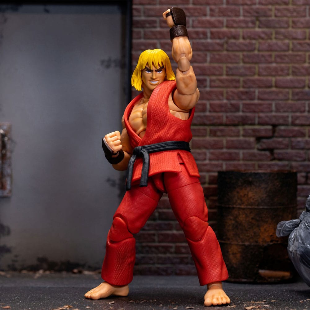 Ultra Street Fighter II: The Final Challengers Actionfigur 1/12 Ken 15 cm    - Versand: 7 Tage nach Bestellung