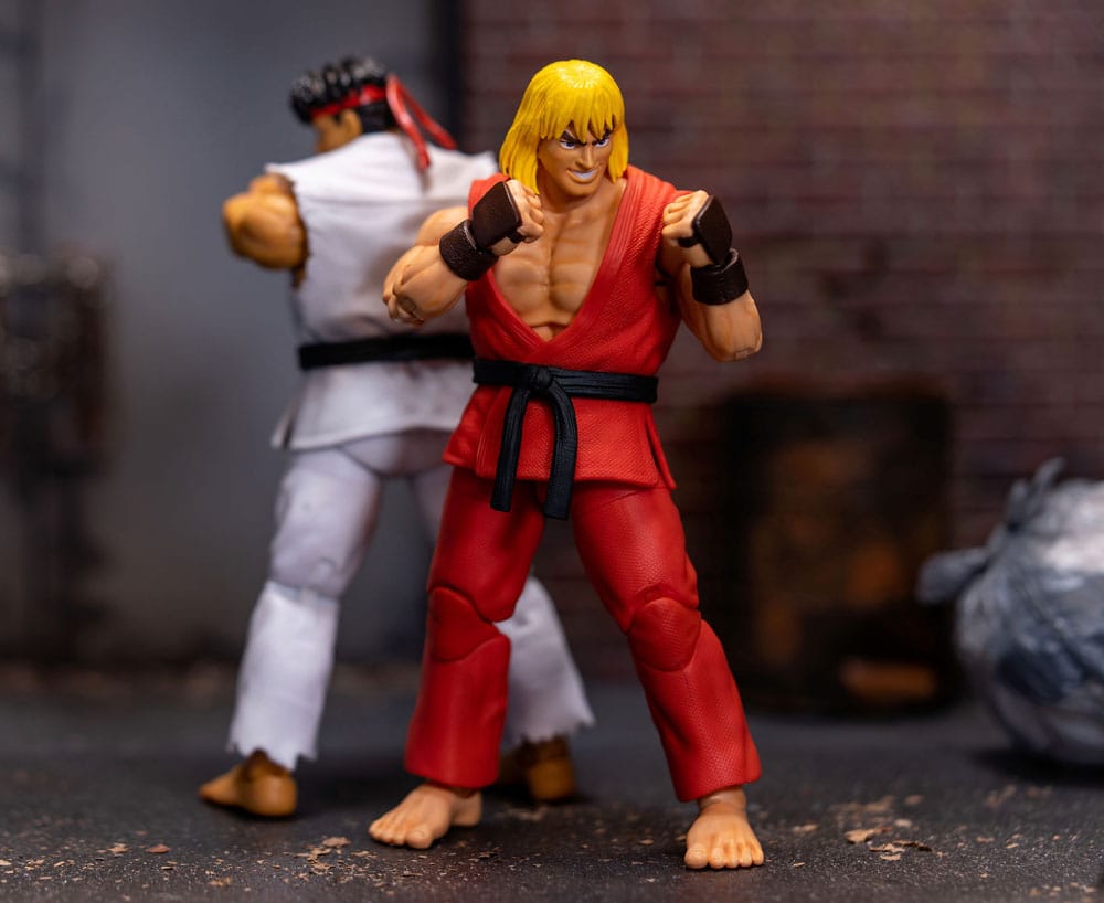 Ultra Street Fighter II: The Final Challengers Actionfigur 1/12 Ken 15 cm    - Versand: 7 Tage nach Bestellung