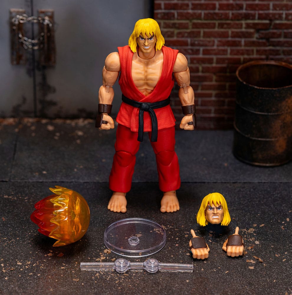 Ultra Street Fighter II: The Final Challengers Actionfigur 1/12 Ken 15 cm    - Versand: 7 Tage nach Bestellung