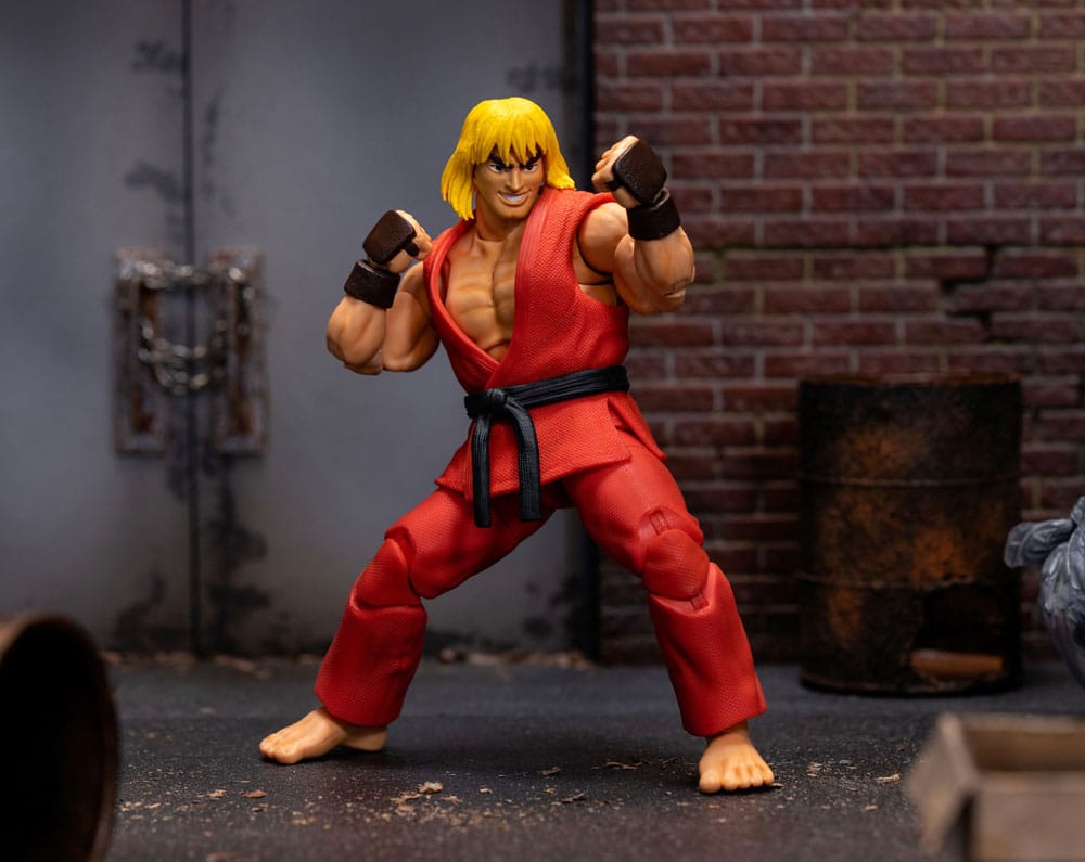 Ultra Street Fighter II: The Final Challengers Actionfigur 1/12 Ken 15 cm    - Versand: 7 Tage nach Bestellung