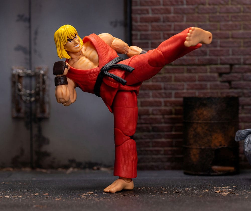 Ultra Street Fighter II: The Final Challengers Actionfigur 1/12 Ken 15 cm    - Versand: 7 Tage nach Bestellung