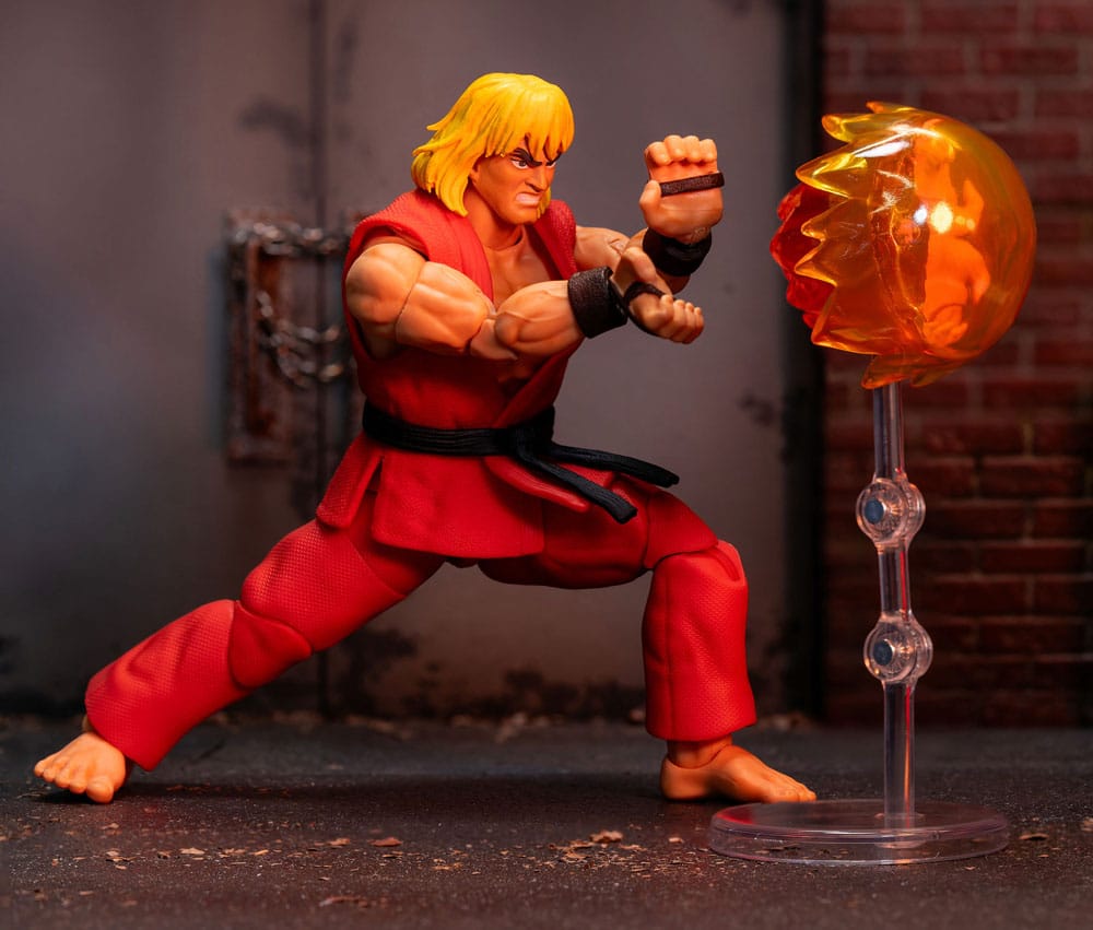Ultra Street Fighter II: The Final Challengers Actionfigur 1/12 Ken 15 cm    - Versand: 7 Tage nach Bestellung