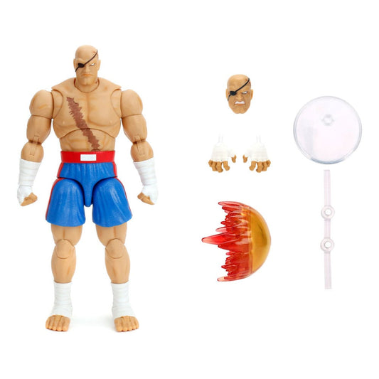 Ultra Street Fighter II: The Final Challengers Actionfigur 1/12 Sagat 19 cm    - Versand: 7 Tage nach Bestellung