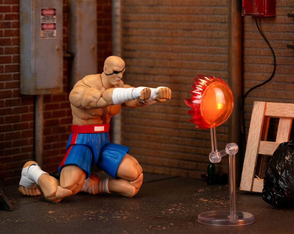 Ultra Street Fighter II: The Final Challengers Actionfigur 1/12 Sagat 19 cm    - Versand: 7 Tage nach Bestellung
