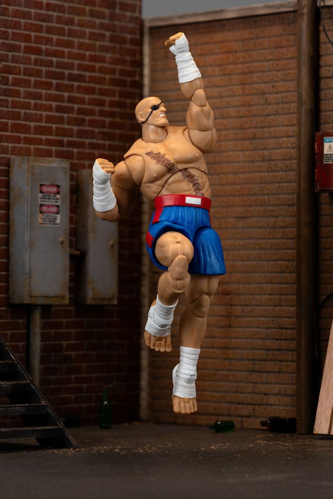Ultra Street Fighter II: The Final Challengers Actionfigur 1/12 Sagat 19 cm    - Versand: 7 Tage nach Bestellung